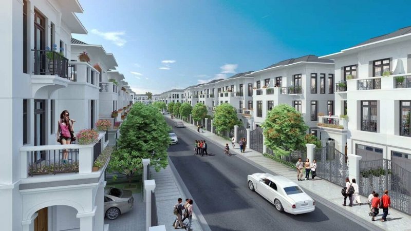 Khu nhà liền kề Vin Dream City